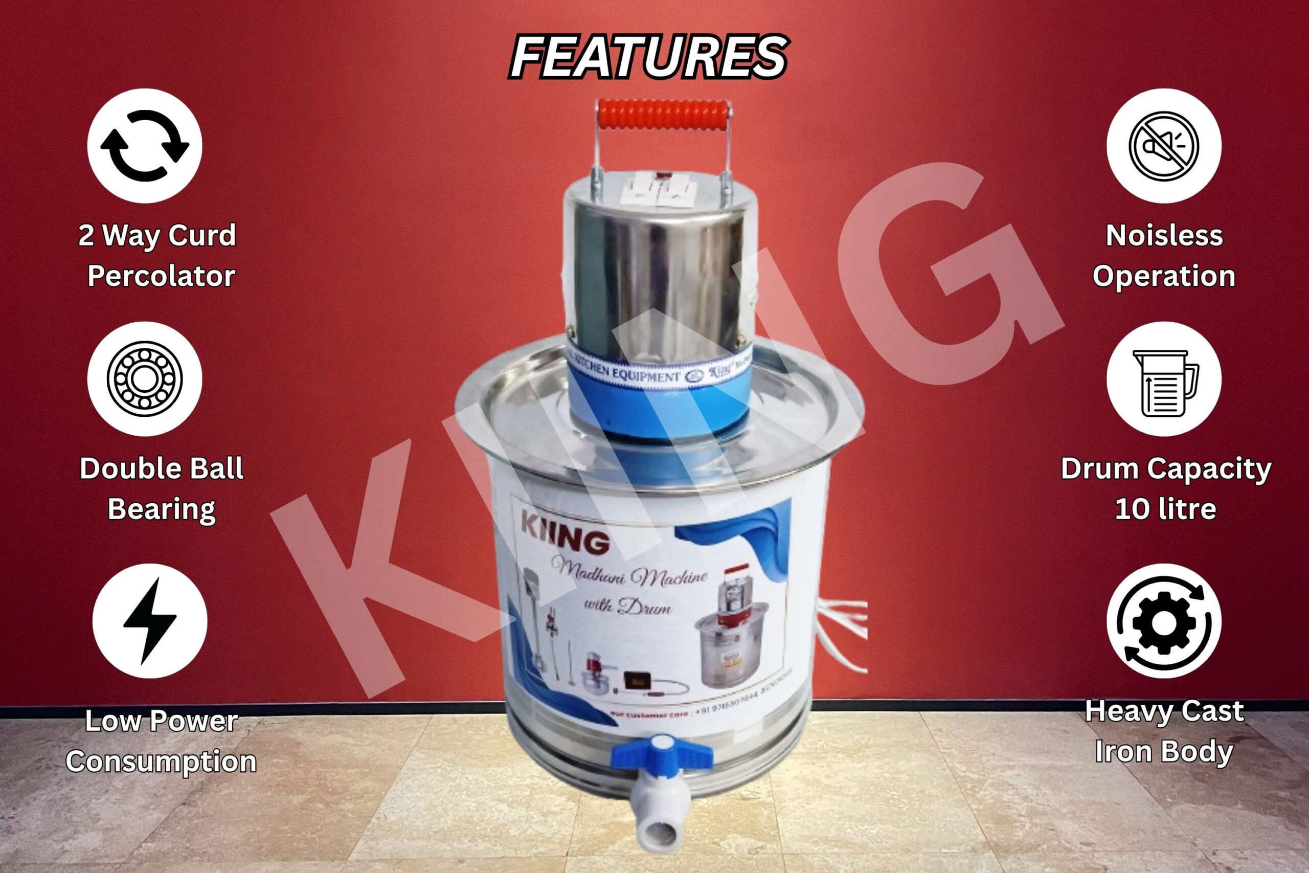 Madhani Machine with Drum and tap