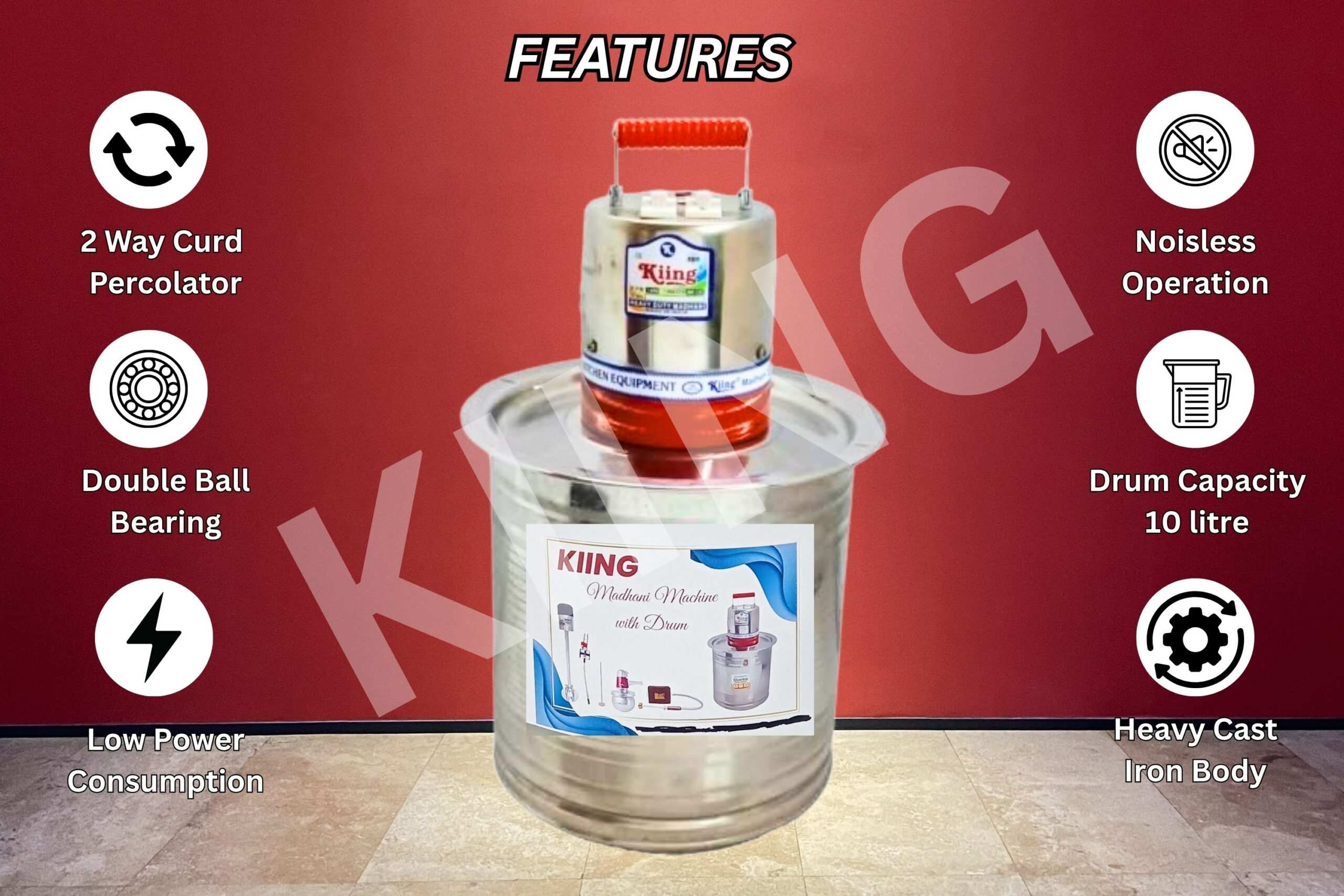 Madhani Machine With Drum 10 litre